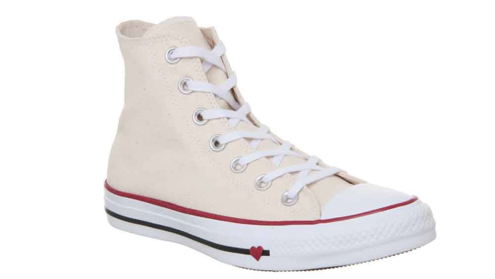 Converse Chuck Taylor All Star Hi Cream Heart