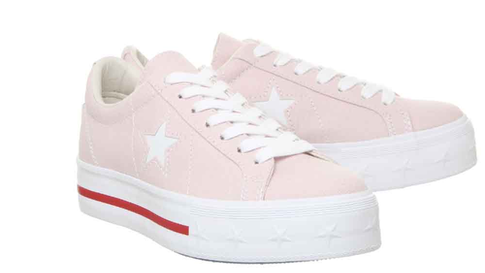 Converse One Star Rose White