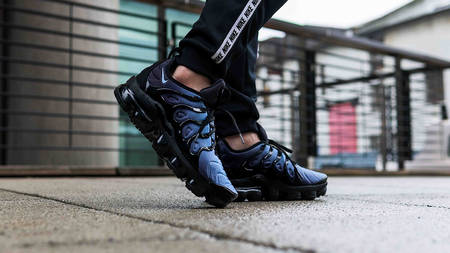 The Nike Air VaporMax Plus Black/Aluminium Is Stealth At Its Best