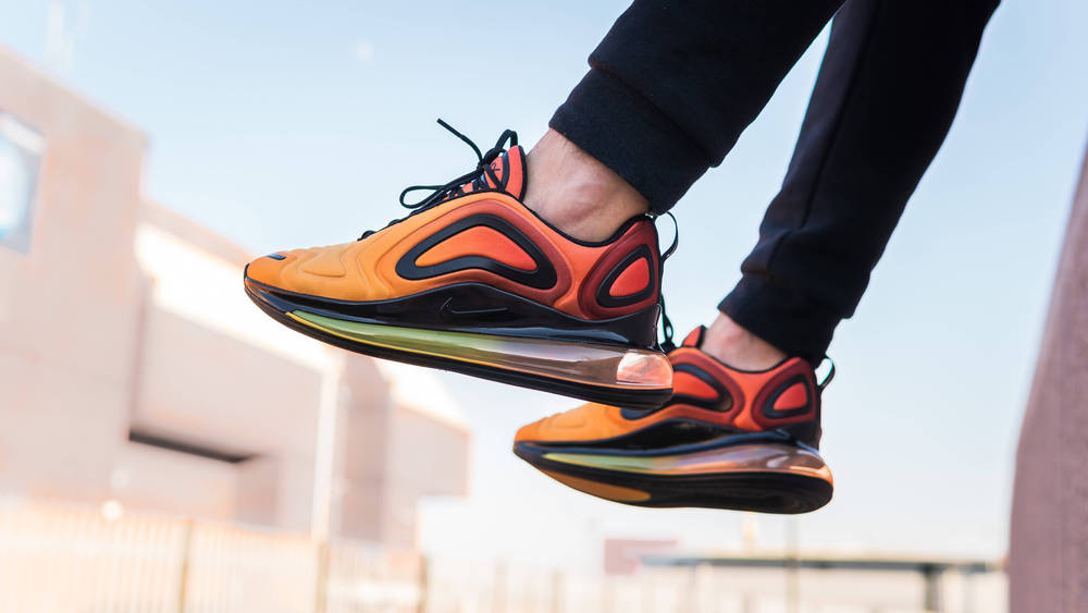 Take An Exclusive On-Foot Look At The Nike Air Max 720 ‘Sunset’