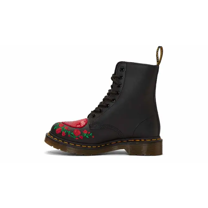 Dr Martens 1460 Pascal Hearts Boots Black, Where To Buy