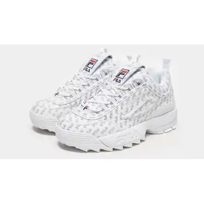 Fila disruptor clearance 2 white repeat