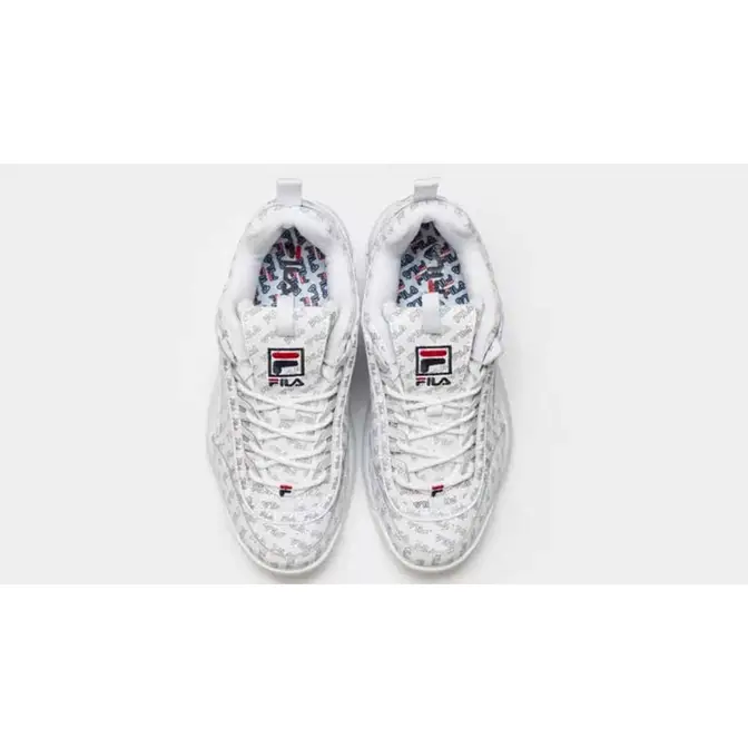 Fila disruptor hotsell repeat white