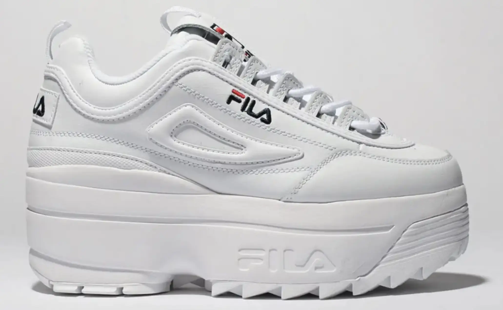 Fila high platform shoes best sale