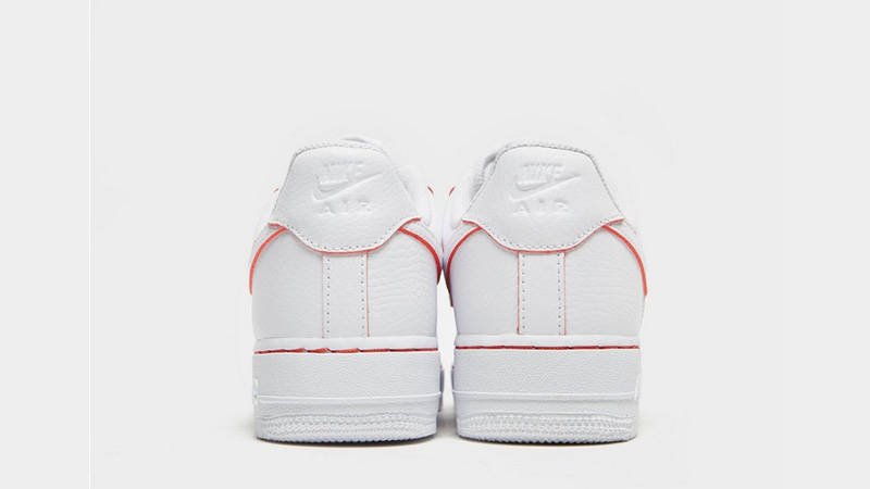 Nike Air Force 1 07 LV8 White Red Womens