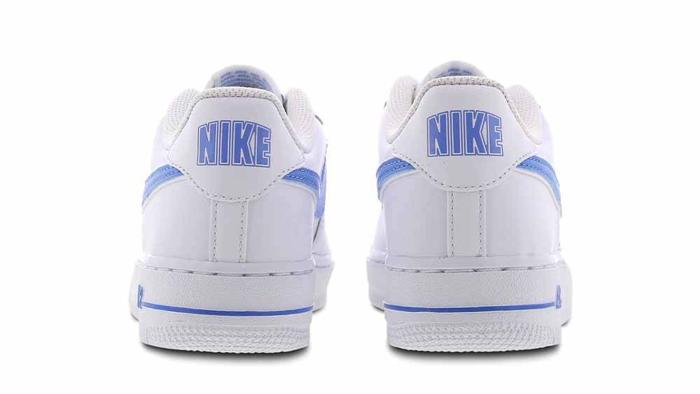 Nike Air Force GS White Blue Where To Buy AV6252-102
