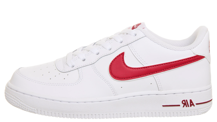 nike air force 1 with red check