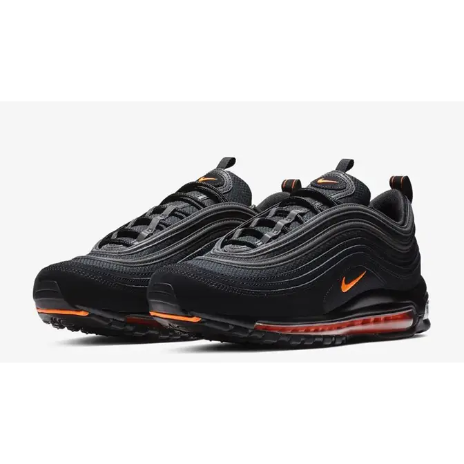 Air max 97 dark grey black crimson best sale