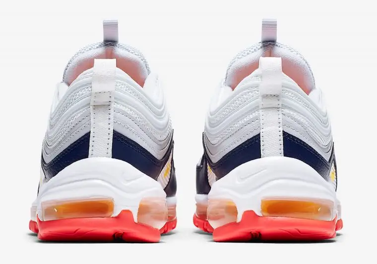 Air max 97 pink hotsell orange blue