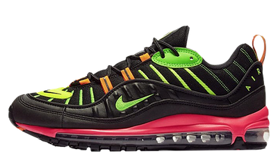 Nike Air Max 98 Neon Black Yellow 