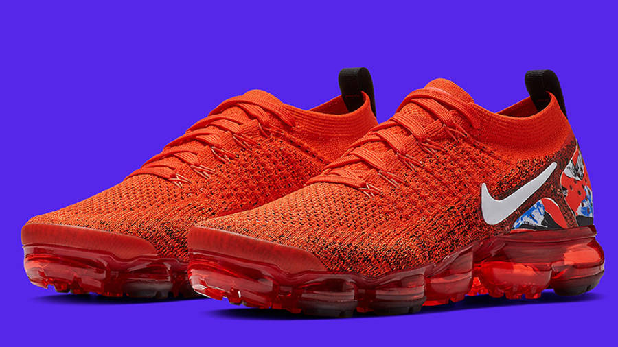 Nike Air VaporMax Flyknit 2 Red Blue | Where To Buy | BV6126-800 | The ...