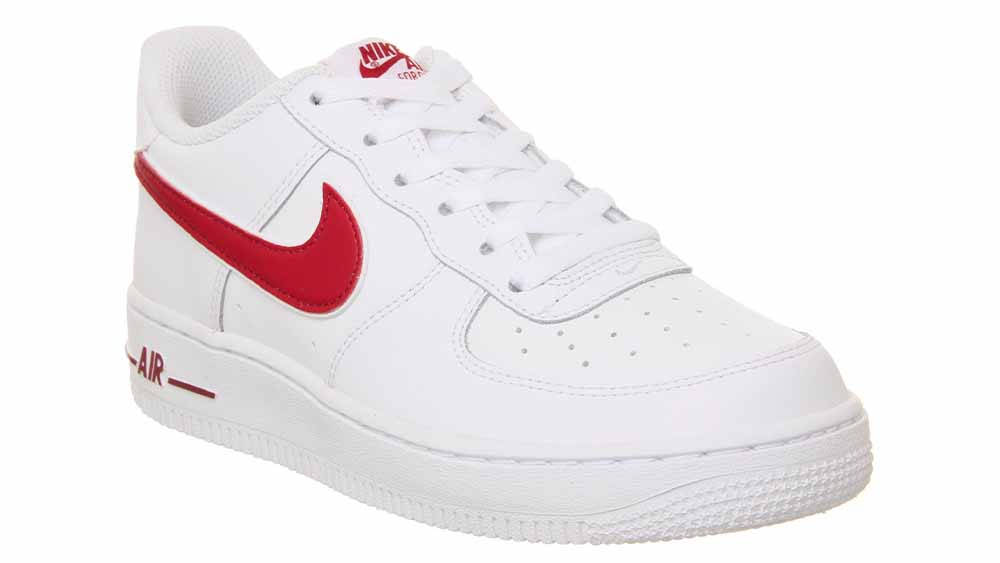 Nike Air Force 1 GS White Red
