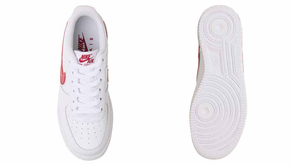 Nike Air Force 1 GS White Red