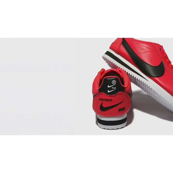 nike cortez premium red