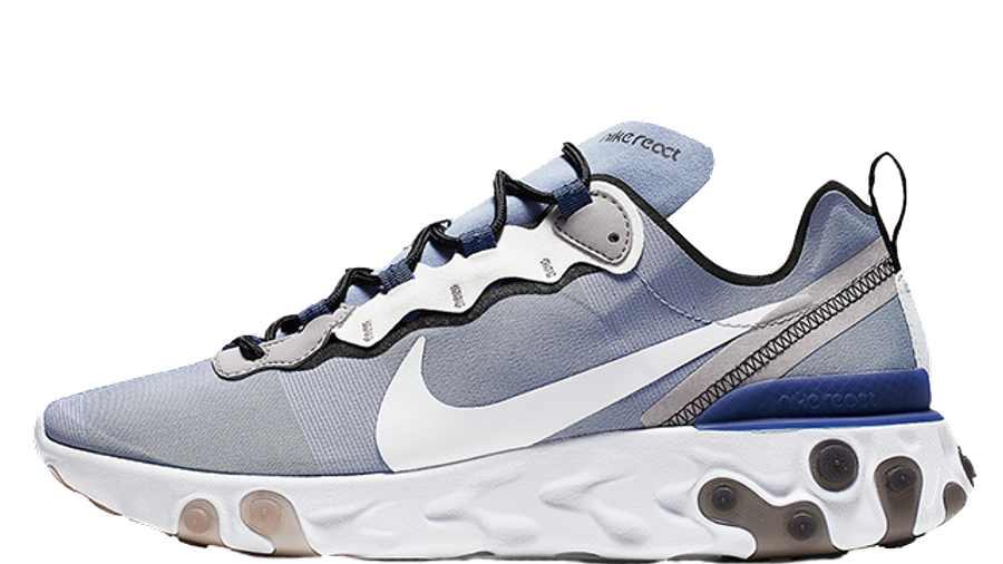 nike react element 55 light blue