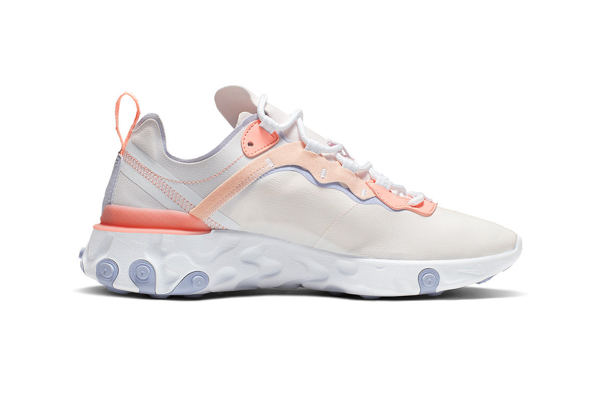 Nike React Element 55 Washed Coral