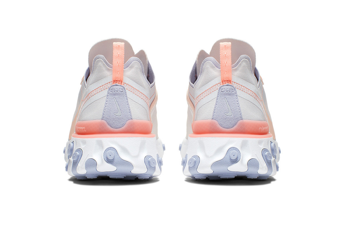 Nike React Element 55 Washed Coral