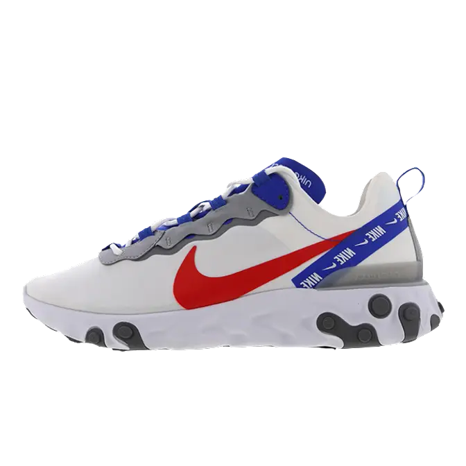nike react element 55 red blue