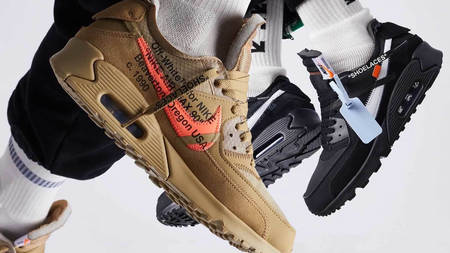 How To Get A W For The Off-White x Nike Air Max 90 'Black' And 'Desert Ore' How To Get A W For The Off-White x Nike Air Max 90 'Black' And 'Desert Ore'