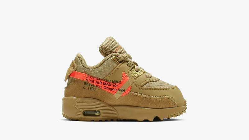toddler air max 90 off white
