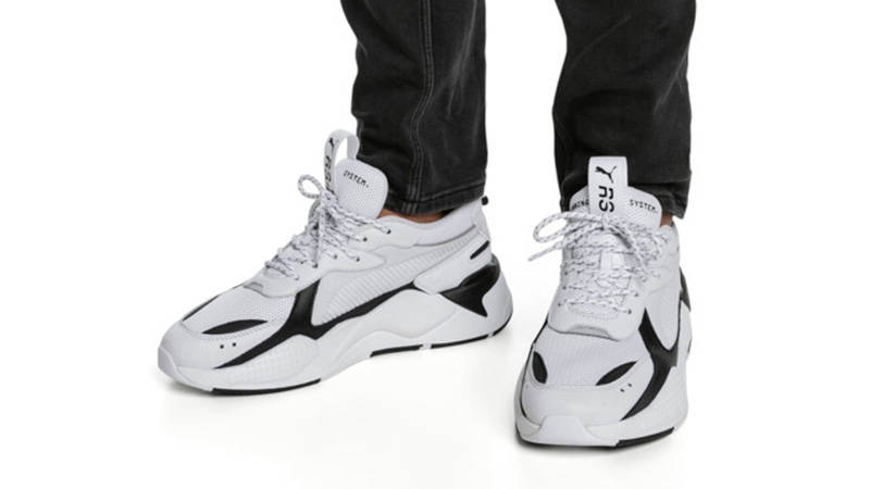 PUMA RS-X White Black
