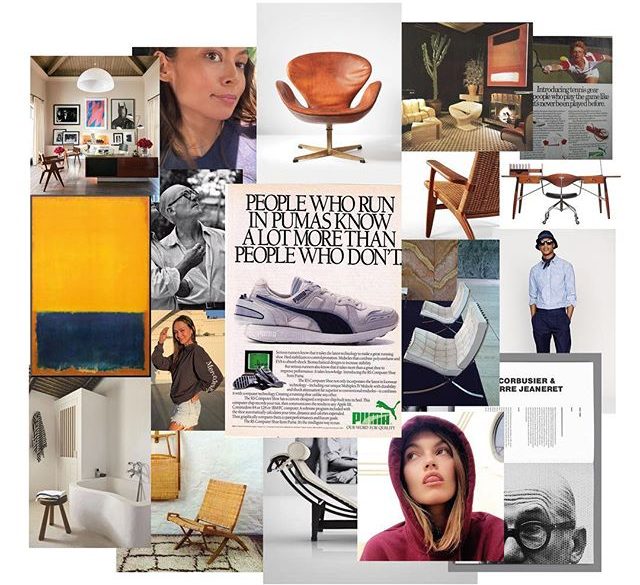 Puma x David Obadia mood board