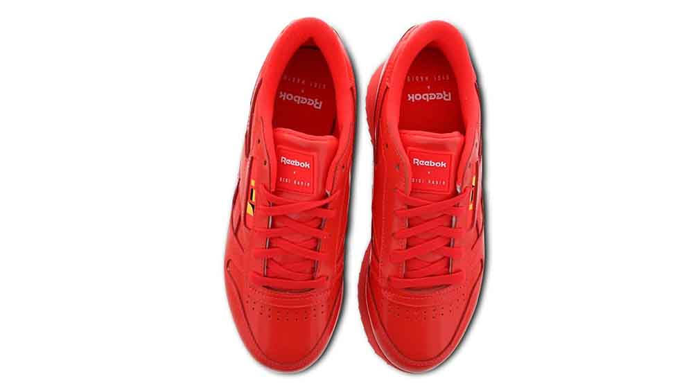 Reebok x Gigi Hadid Classic Leather Triple Platform Red