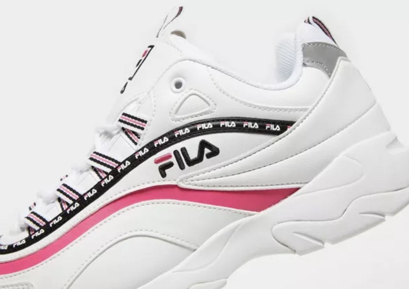 Fila ray online white pink