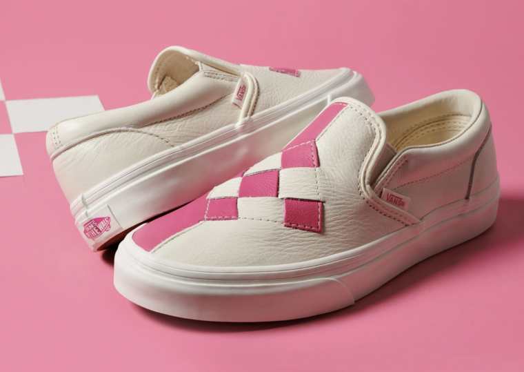 Vans Slip On Woven Leather