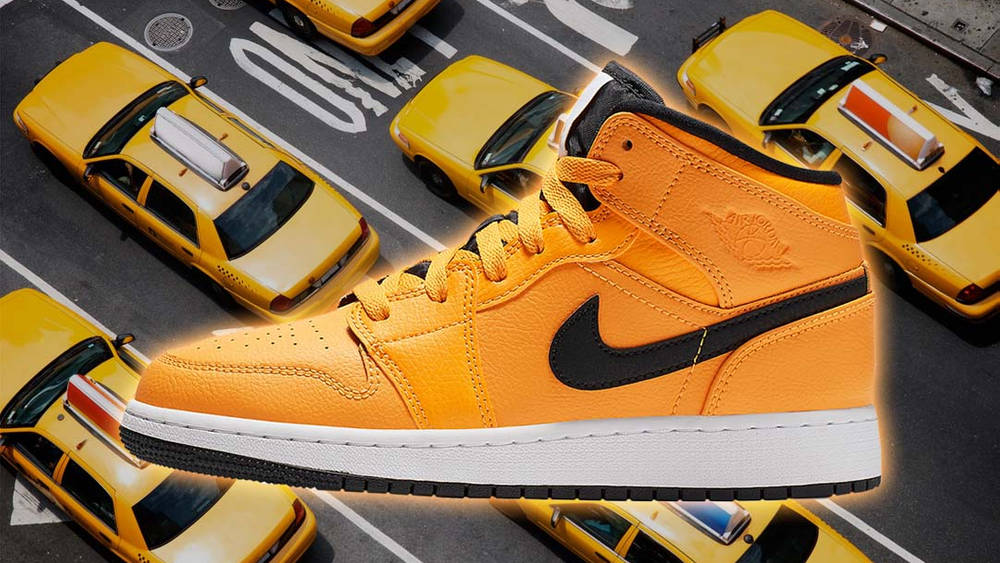 The Air Jordan 1 Mid Gets A New York Taxi-Inspired Makeover