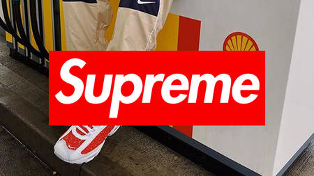 The Supreme x Nike Air Max Tailwind 4 Emerges In A Red Colourway The Supreme x Nike Air Max Tailwind 4 Emerges In A Red Colourway