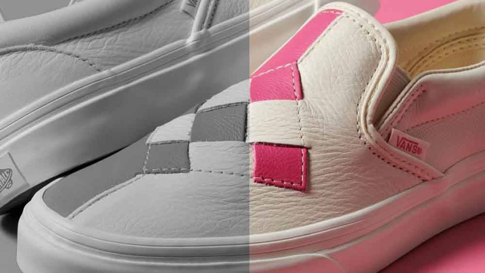 Vans Slip On Woven Leather FB