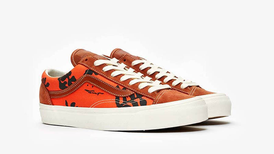 vans style 36 orange