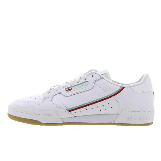 adidas Continental 80 White Red Green