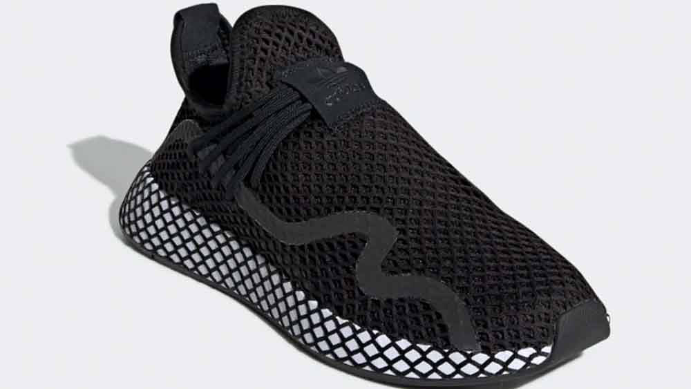 Adidas shoes best sale deerupt black