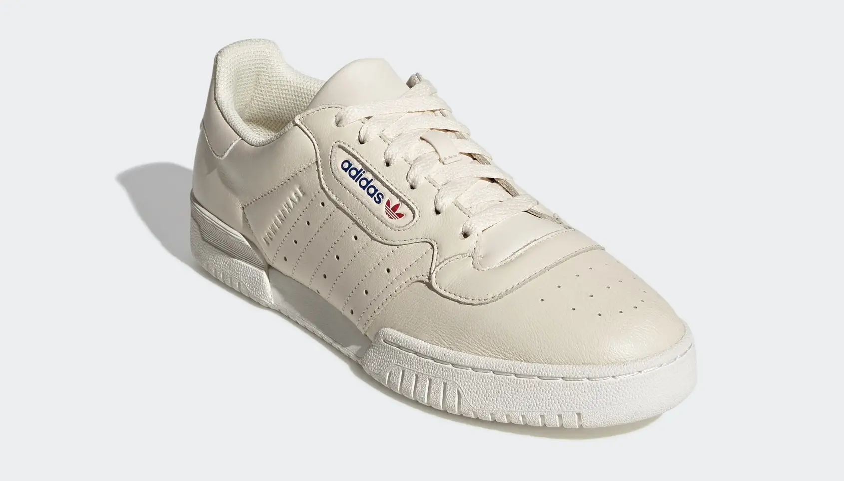 Adidas originals powerphase trainers in best sale off white