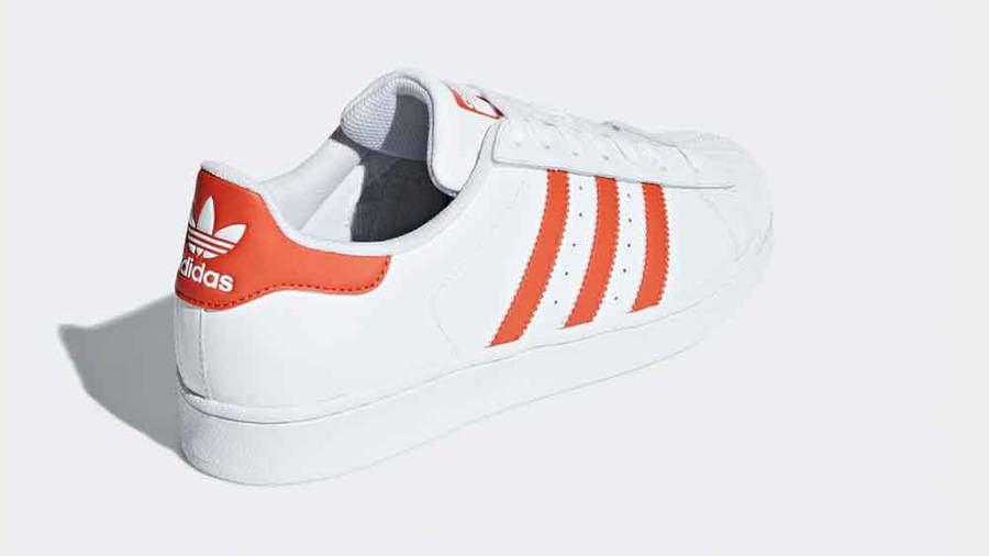 adidas Superstar White Orange | Where To Buy | G27807 | The Sole Supplier