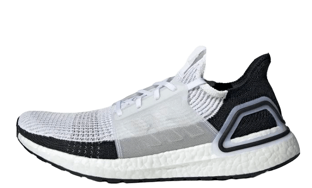 adidas ultra boost 19 white and black