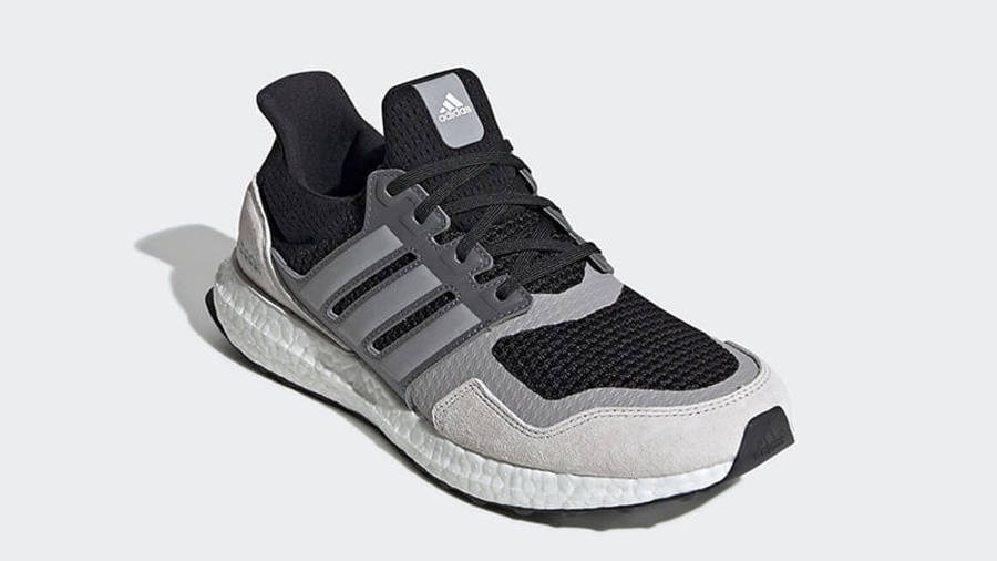 ultra boost black and gray