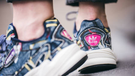 adidas Covers The Falcon In Rebelliously Spray Painted Denim adidas Covers The Falcon In Rebelliously Spray Painted Denim