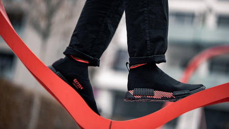 The adidas Originals NMD CS1 'Shock Red' Is One Of The Hottest NMDs EVER! The adidas Originals NMD CS1 'Shock Red' Is One Of The Hottest NMDs EVER!