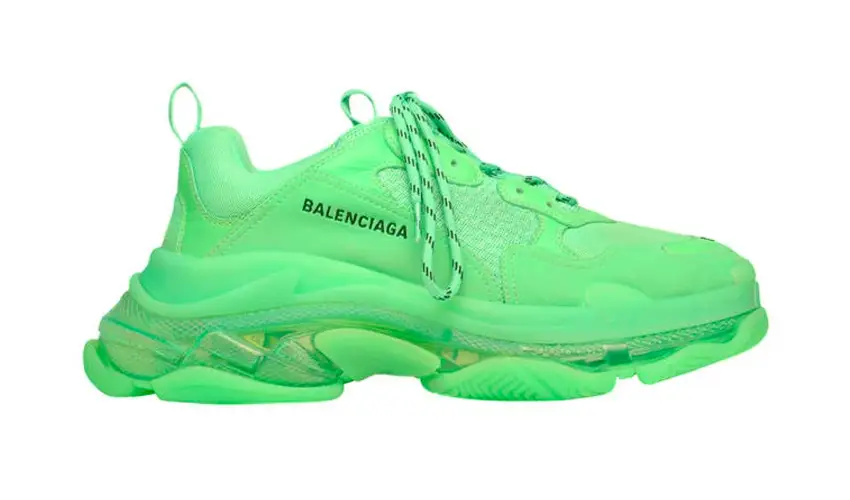 The Neon Trend Has Officially Consumed Balenciaga's Triple S | The Sole ...