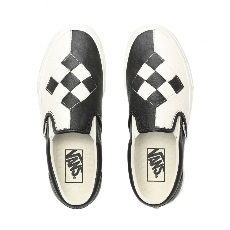Vans Slip On Woven Leather