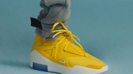 Nike Air Fear of God 1 'Amarillo' May Finally Have A Release Date