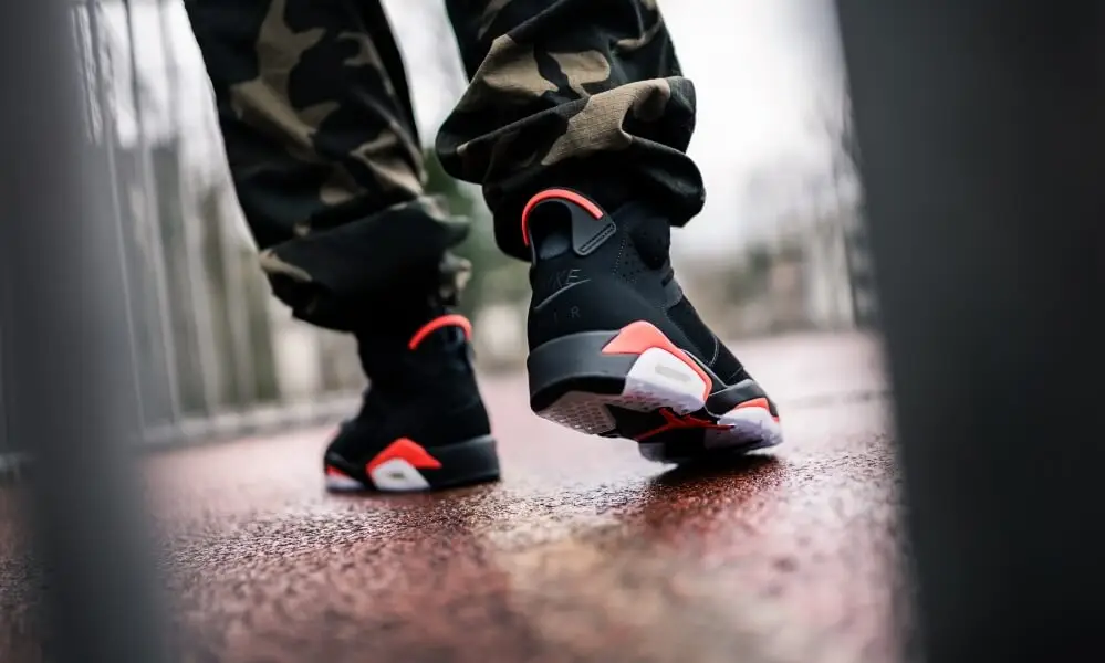 Jordan 6 2025 infrared footasylum