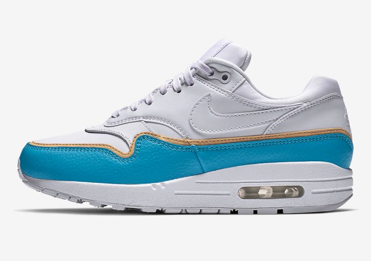 nike air max 1 mudguard grey blue