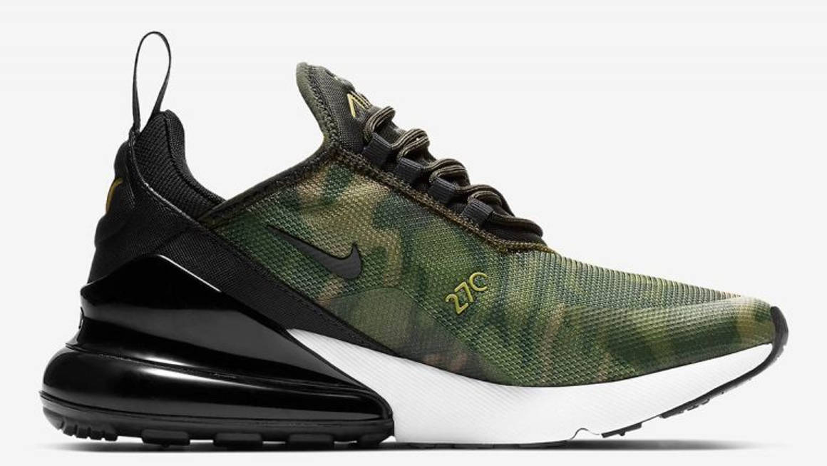 nike air max 270 camo heel