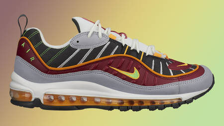 Nike Combines 'Team Red' And 'Green Strike' For The Air Max 98