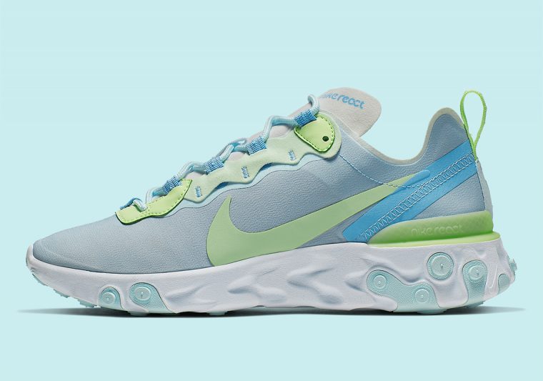 nike react element 55 frosted spruce