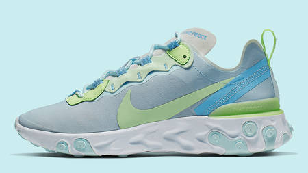 Volt Electrifies Nike's "Frosted Spruce" React Element 55 Volt Electrifies Nike's "Frosted Spruce" React Element 55